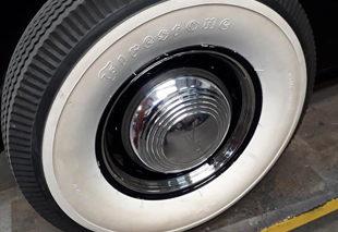 image of a tyre and wheel during a service at Complete Autocare Welligborough